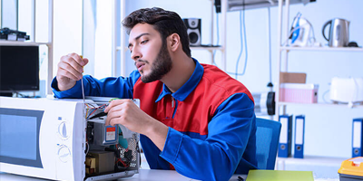 Microwave oven repair